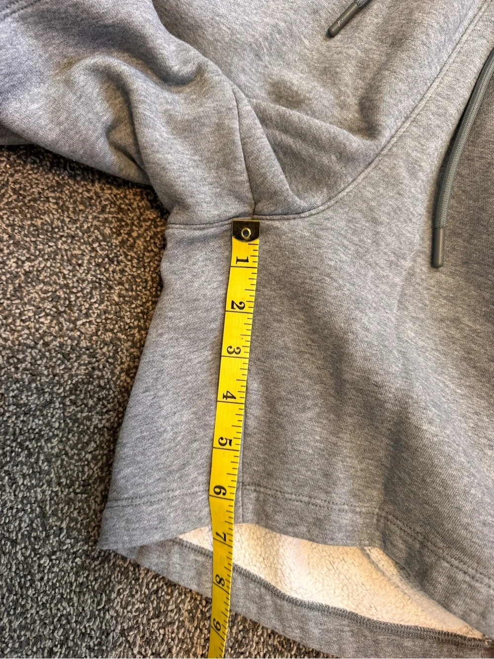 Jordan Men’s Gray Athletic Tech Fleece Shorts Size Small